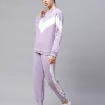 RUNNING TRACKSUIT WITH COLORBLOCK DESIGN