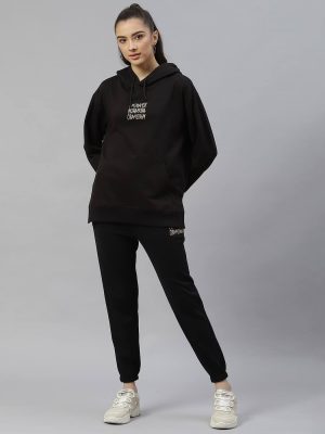 RUNNING TRACKSUIT WITH TYPOGRAPHIC PRINT